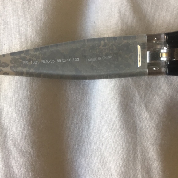 NWT [Rampage] Black/Python Sunglasses + Case - Picture 7 of 9